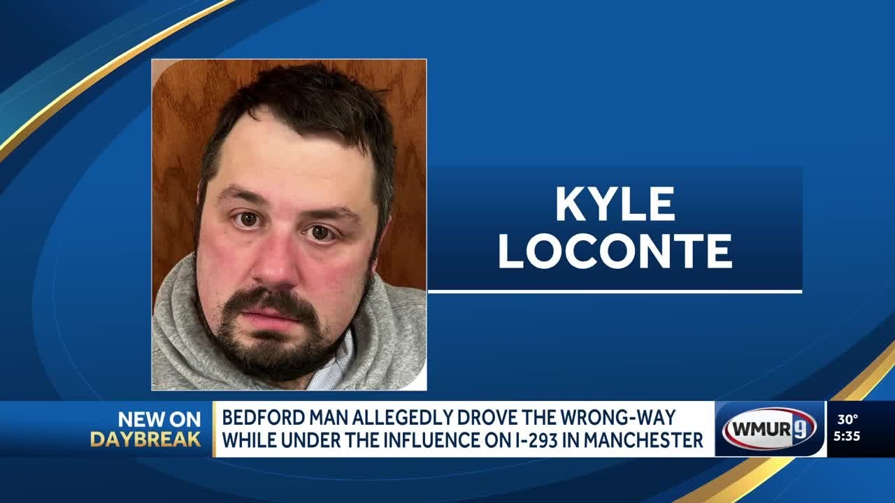 Bedford man accused of driving wrong way on I-293 - YouTube