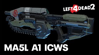 MA5L A1 IWCS in - Left 4 Dead 2 - AK-47 Mod