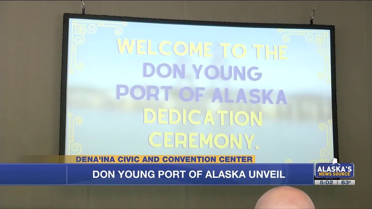 Ceremony renames Don Young Port of Alaska to honor late Representative