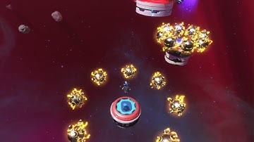 ASTRO BOT Swinging Sentries in the “Circle Void.”