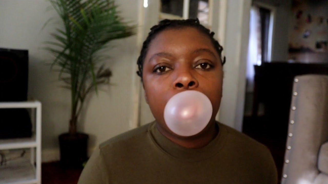 ASMR - Bubble gum and coffee