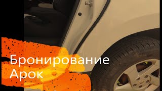 Бронирование арок на  Renault Duster