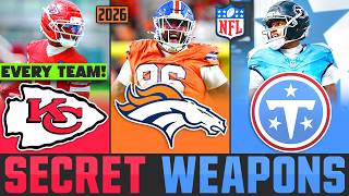 Every NFL Team's SECRET Weapon You NEED To Know for 2026