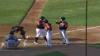Erie's Green belts three-run HR