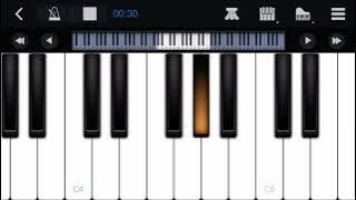 Ting wo shuo xie xie ni (听我说谢谢你) PIANO BLACK KEYS ONLY