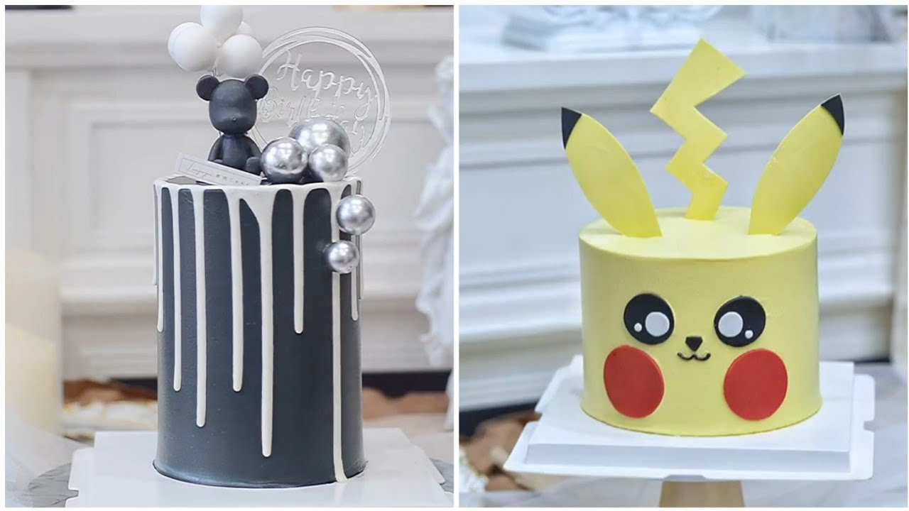 Pikachu Birthday Cake Decorating Ideas For Kids |  Pikachu Cake Design For Birthday | Mom Bakers |