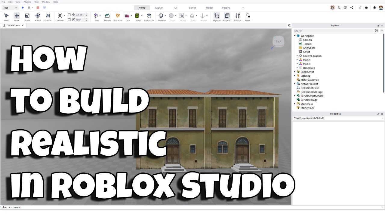 Как создавать реалистичные объекты в Roblox Studio
