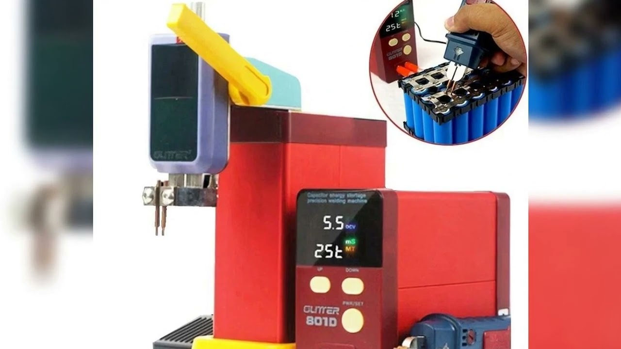 A must-have product! Glitter 801D Spot Welder Pulse Battery Welding Machine Used For Welding 18650