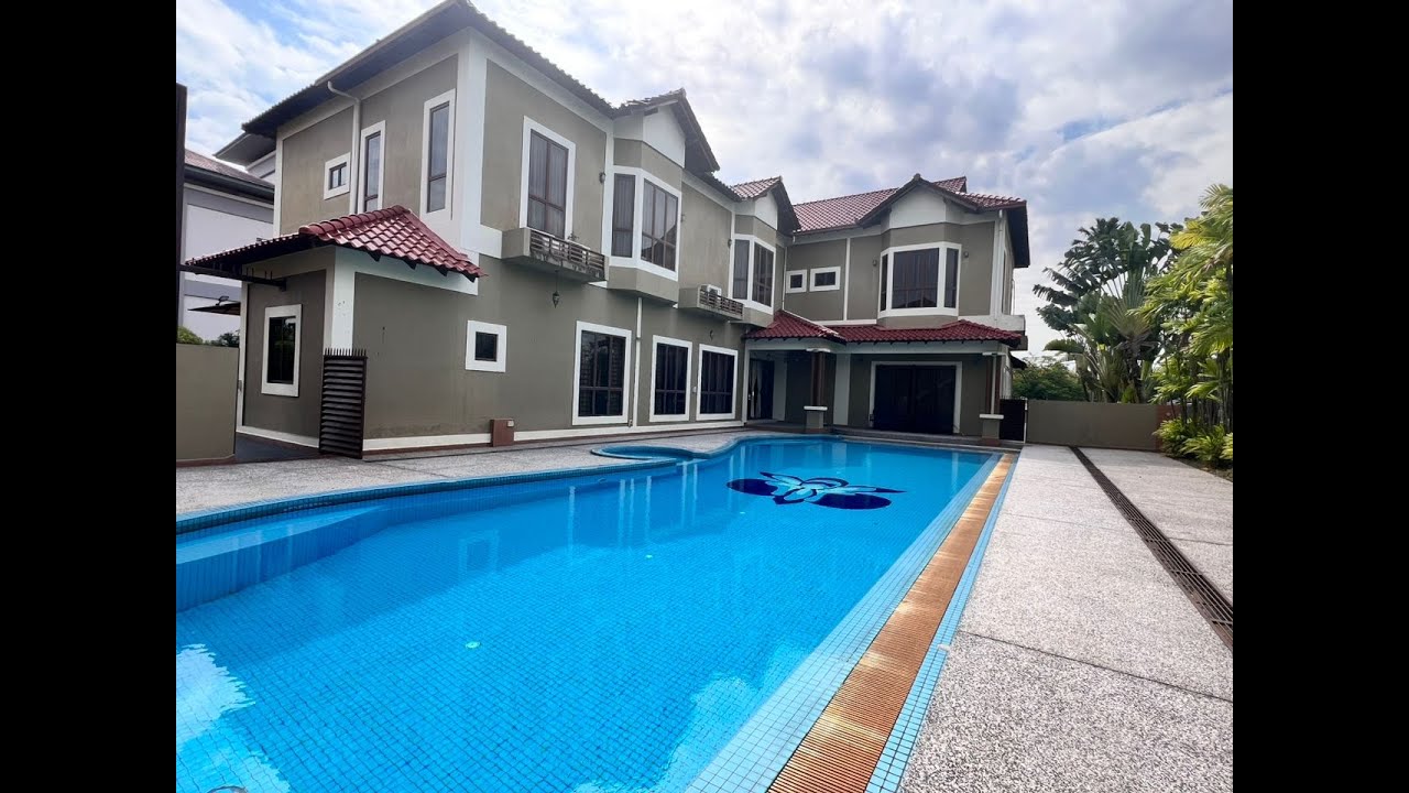 Country Heights Kajang Mansion | 2-Storey Bungalow with 60ft Pool & 21,000 sqft Land!