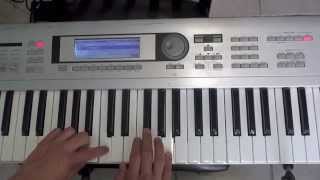 PERFUME DE GARDENIAS(Piano/Teclados) 3 Voces con Trompeta(Tutorial) chords