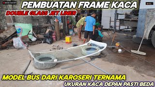 MANUFACTURING ALS 044 DOUBLE GLASS JET LINER WINDSHIELD FRAME