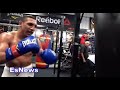 When Teofimo Lopez visited Robert Garcia gym | esnews boxing