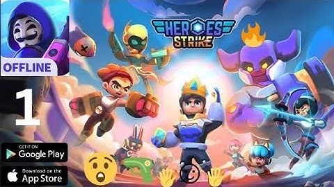 Heroes Strike Offline android gameplay walkthrough part 1
