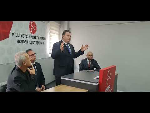 MHP Grup Başkanvekili Muhammed Levent Bülbül bayramlaşma programın da konuştu