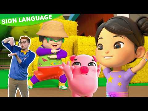 Get Up & Dance! 🕺👐 Lellobee Fun | Learn ASL & Baby Sign Language for Kids