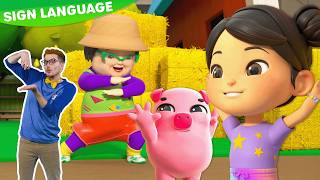 get up dance lellobee fun learn asl baby sign language kids