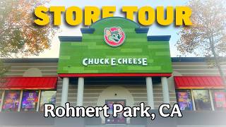 Chuck E. Cheese Rohnert Park, California Store Tour