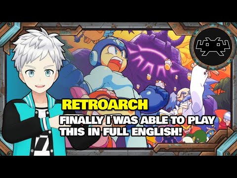 RETROARCH - SUPER ADVENTURE ROCKMAN FULL ENGLISH GAMEPLAY! | SD870
