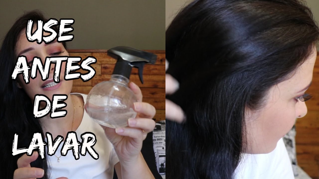 USE ANTES DE LAVAR RESULTADO DE SALÃO EM CASA