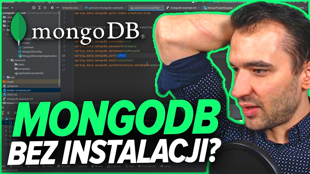 Najprostsza Integracja Spring Boot z MongoDB [LiveStream Shot]