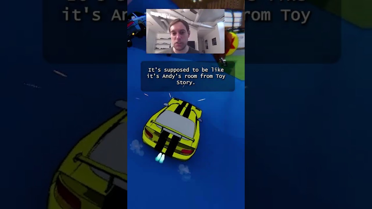 Joe’s Room Track Tour! 🚗✨ (Toy Story–Inspired)