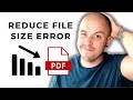 Reduce file size error | Callas PDF Toolbox fix | Adobe Acrobat PRO DC Fail