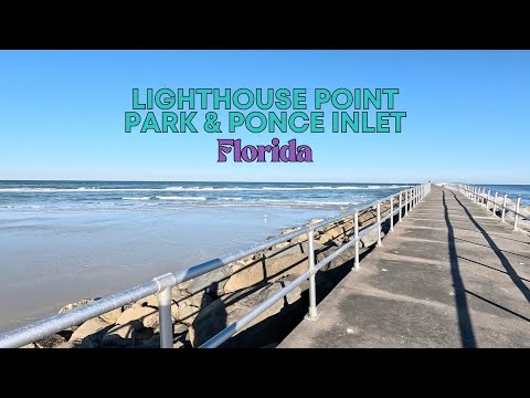 POV Walk-Through Lighthouse Point Park & Ponce Inlet, Florida | Original Audio | Unedited