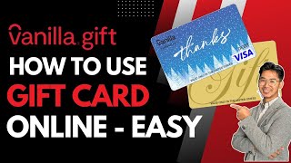 How to Use Vanilla Gift Card Online !