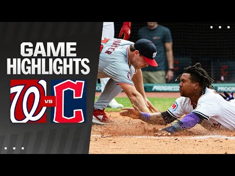 Nationals vs Guardians FULL Game Highlights Jun 01, 2024 | MLB Highlights Today