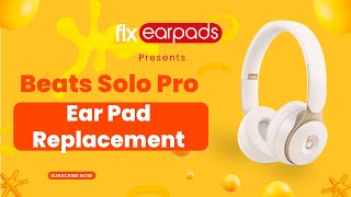 TUTORIAL How To Replace Beats Solo Pro Ear Pads | DIY Repair