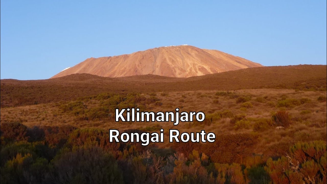 Kilimanjaro Rongai Route September 2019