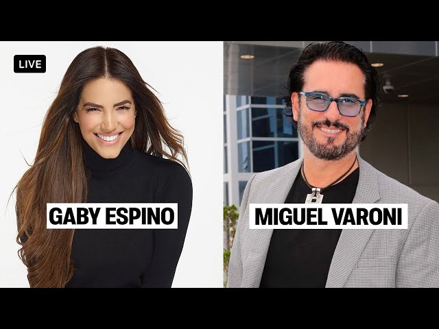 INSTAGRAM LIVE - GABY ESPINO & MIGUEL VARONI