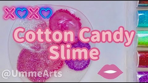 How To Make SLIME! DIY Cotton Candy Slime! Slime Tutorial For Beginners!
