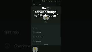 How To Setup Moderation Level To Low In Discord Mobile