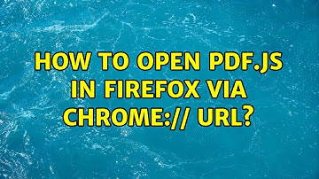 How to open pdf.js in Firefox via chrome:// URL?