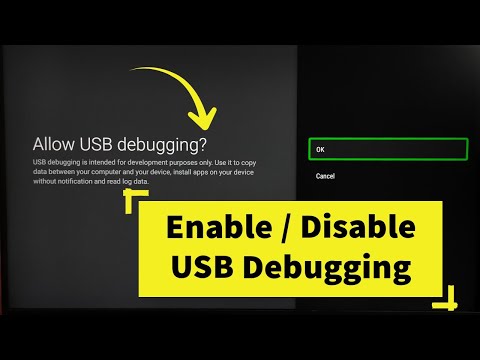LG Smart Google TV : How to Enable or Disable USB Debugging Mode