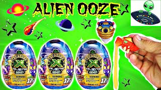 Treasure X Aliens, Ooze Eggs. 5 Levels Of Adventure
