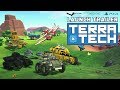 【TerraTech】レゴ風ブロックで最強の乗り物を作って生き残れ！