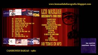Video thumbnail of "DUERMETE POTRILLO - Leo Masliah Discografia 008"