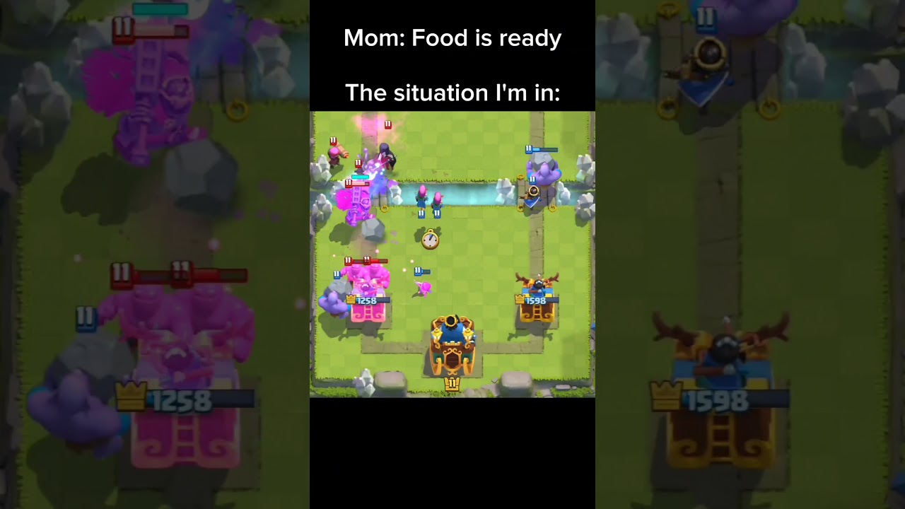 The situation I'm in #clashroyale #shorts #clashroyalememes
