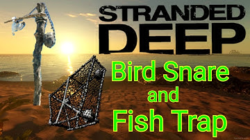 Stranded Deep | Bird Snare and Fish Trap Guide