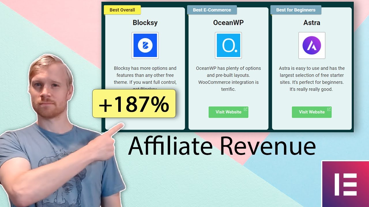 Build a 'Top Products' Affiliate Hero Section w/ Elementor (double your revenue)