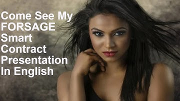 Forsage Smart Contract Presentation|How does Forsage work in English