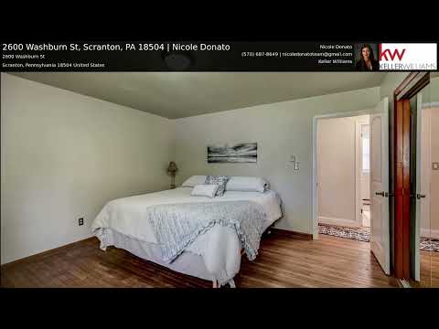 2600 Washburn St, Scranton, PA home video tour
