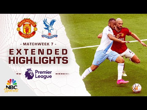 Manchester United v. Crystal Palace | PREMIER LEAGUE HIGHLIGHTS | 9/30/2023 | NBC Sports