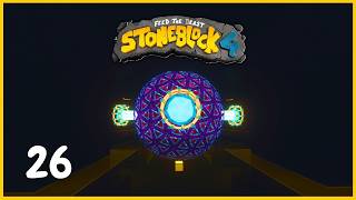 Stoneblock 4: INFINITE ENERGY STORAGE! ⚡ Tier 7 Energy Core (Draconic Evolution) #26