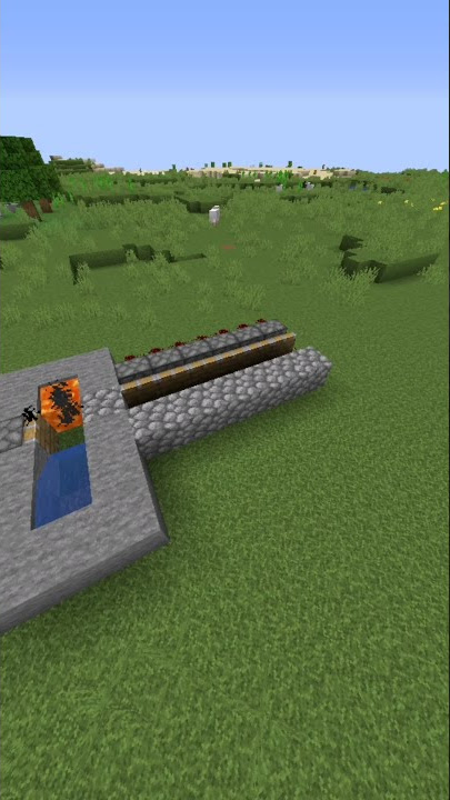 Automatic Cobblestone Generator In Minecraft | #Shorts