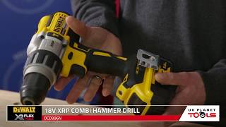 Dewalt DCD996 Brushless Combi Hammer Drill Features and Benefits