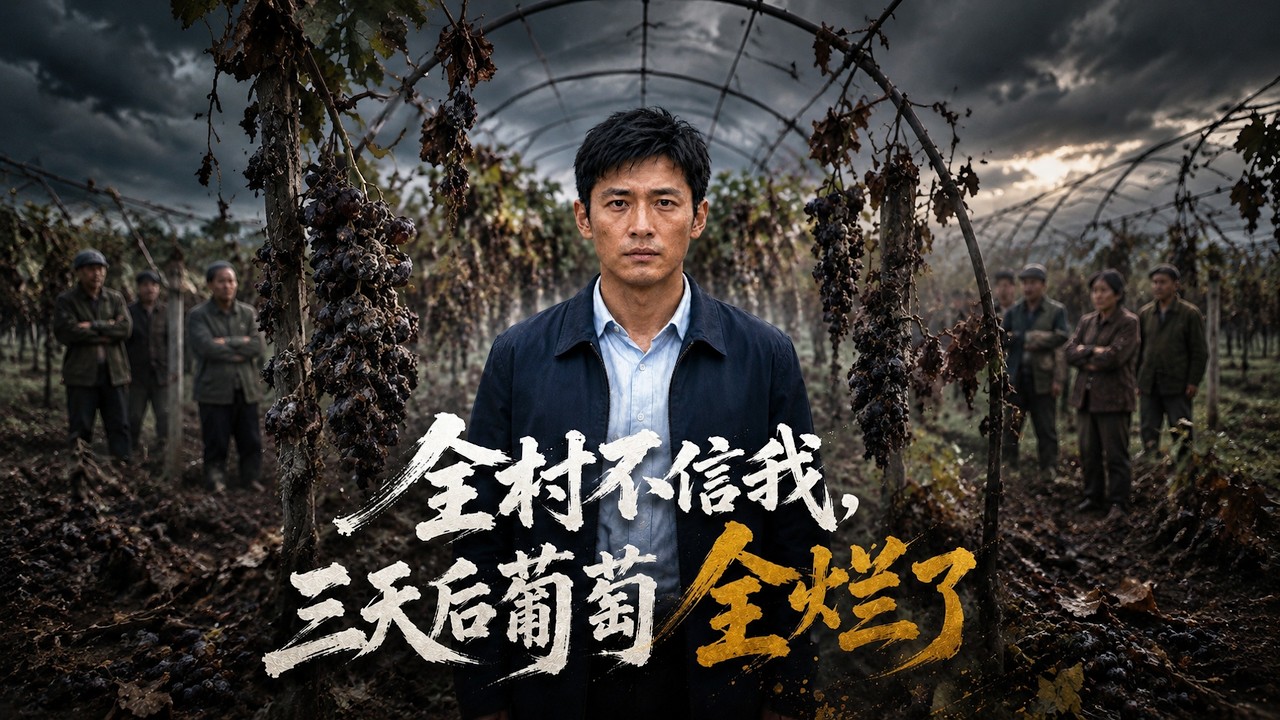 全村不信我，三天後葡萄全爛了