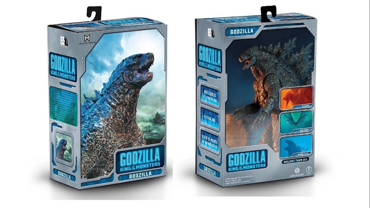 neca godzilla 2019 box